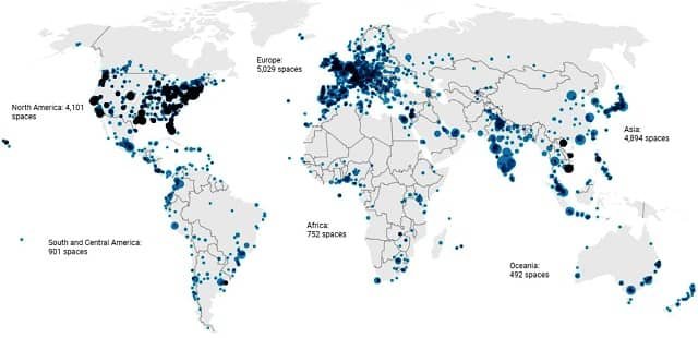 coworking spaces en todo el mundo