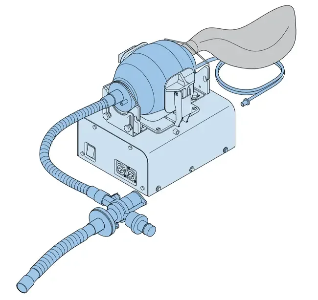 Example of Frugal Innovation: Respiratory Ventilator for COVID patients. Courtesy: Freebreathing.org