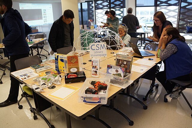 Makerspaces have become spaces of creation and innovation. Source: CSM Library
