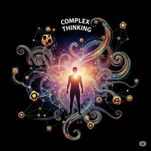 Pensamiento complejo (Complex Thinking) para entender el mundo en su total dimensión. Elaborado con Gemini.