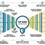 Pasos para realizar un Análisis Bow Tie. Elaborado por Gemini.
